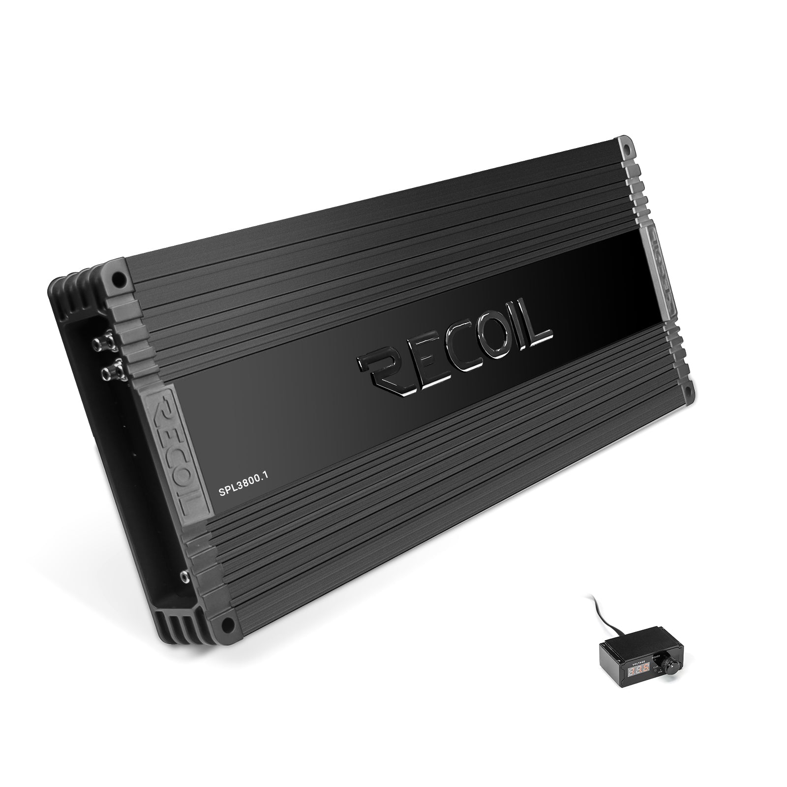 Recoil Audio SPL3800.1 Amplifier product image at SMS Car Audio