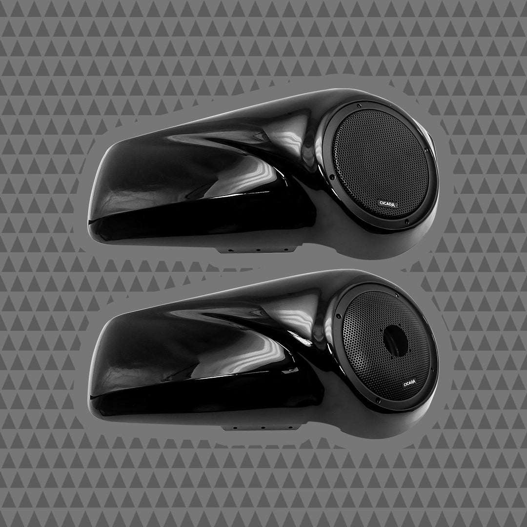Cicada Audio 14CHDLID8 2014-2023 Harley-Davidson 8-inch saddlebag lid kit