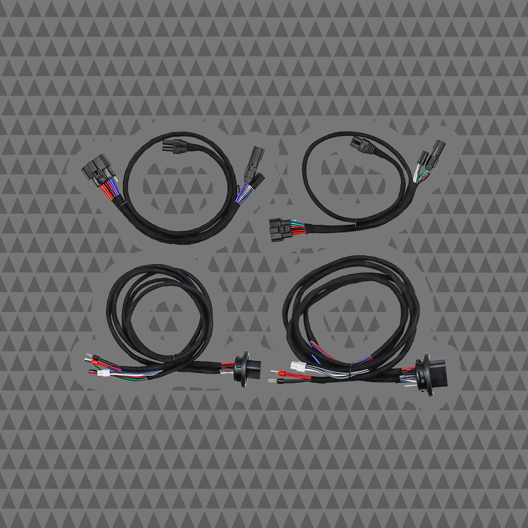Cicada Audio 24HDMFH 2024+ Harley-Davidson saddlebag amplifier speaker woofer wiring harness