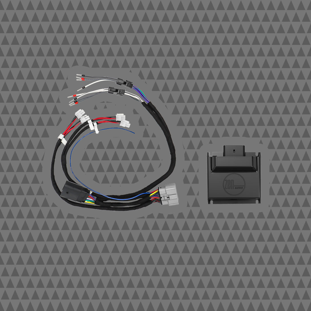 Cicada Audio 24HDZENHCAKIT 2024+ Harley-Davidson ZEN-H A2B interface and direct-connect harness kit