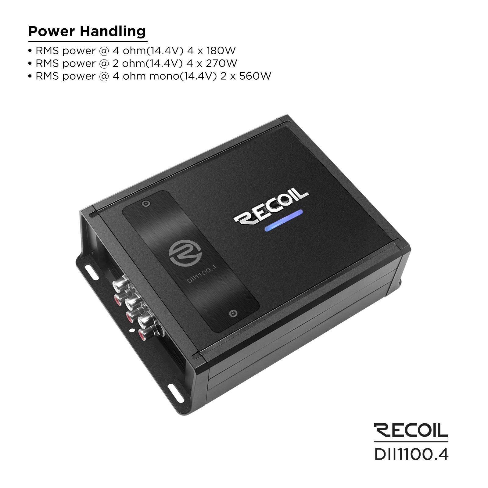 Recoil Audio DII1000.1 Amplifier product image at SMS Car Audio