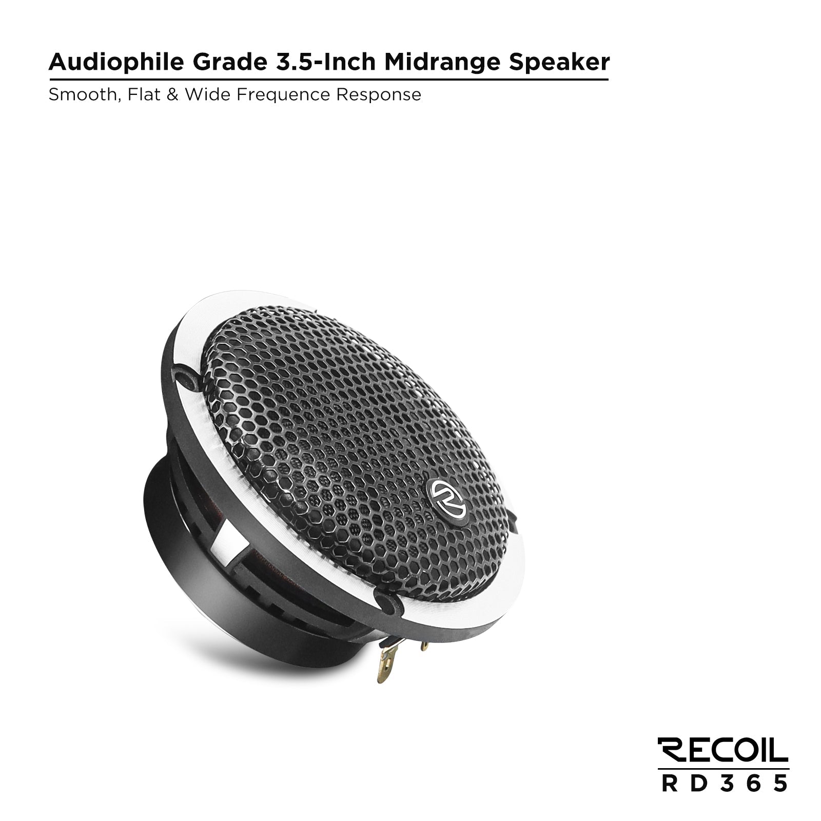 RD365 - 6.5" 3-Way Component Speaker System