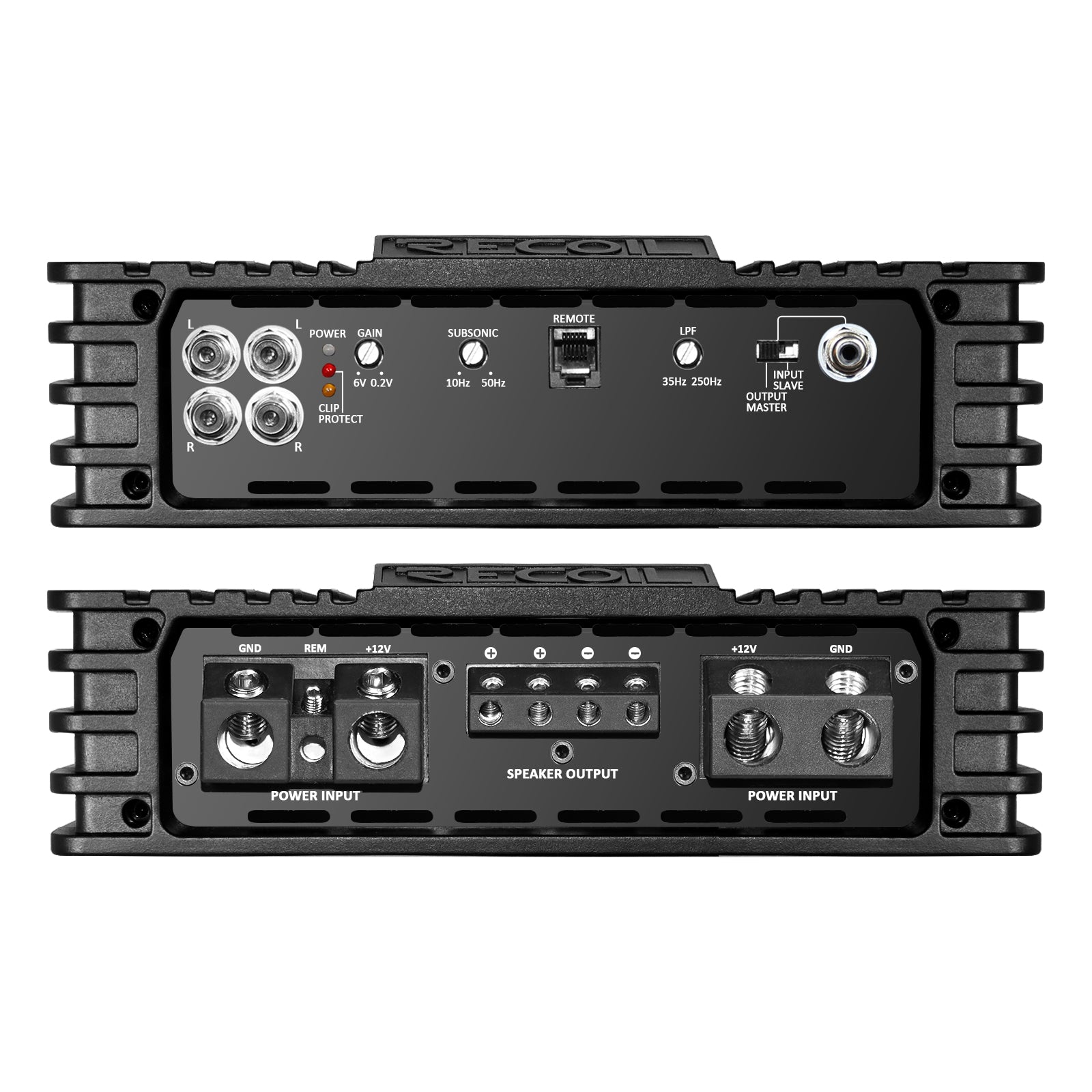 Recoil Audio SPL3800.1 Amplifier product image at SMS Car Audio