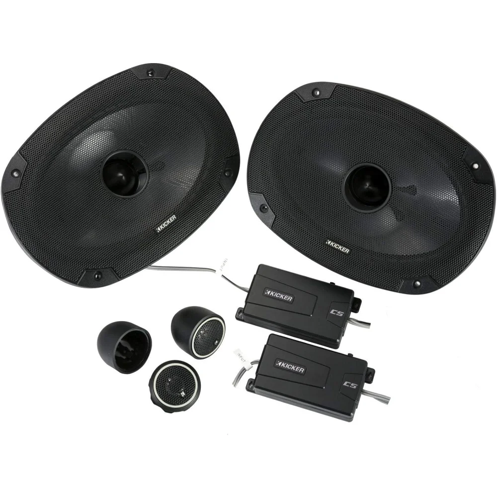 46css694 Kicker Cs Series 6x9 Inch Component Speakers 3/4’’