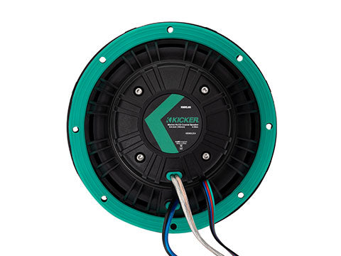 Kicker KMXL65 6.5-inch horn-loaded marine speaker back view