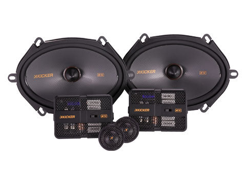 KICKER 51KSS6804 KS-Series 6x8-inch component speaker system