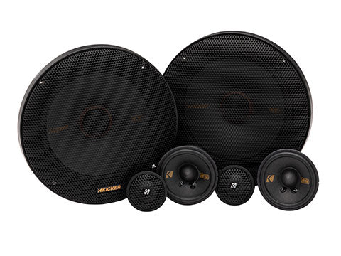 KICKER 51KSS365 KS-Series 6.5-inch three-way component speaker system