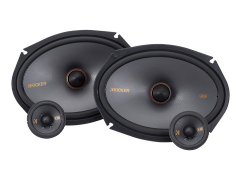 KICKER 51KSS269 KS-Series 6x9 and 2.75-inch component speaker system