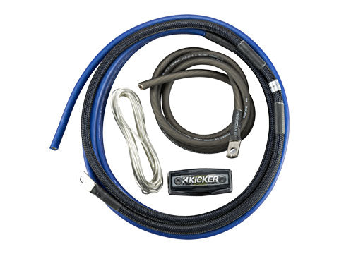 Kicker 46PK4 P-Series 4 AWG single-amplifier power kit