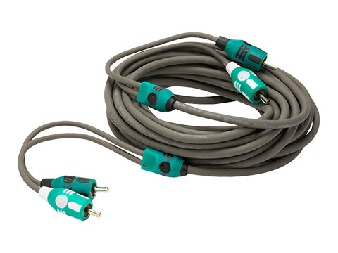 KICKER KM-Series marine RCA signal cable — alternate cable coil view