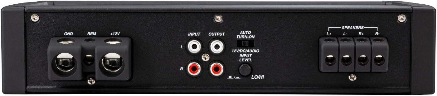 (B-STOCK) 48KXMA12002 KICKER KXMA1200.2 1200W RMS 2x600 2-Channel Full Range Marine Amplifier