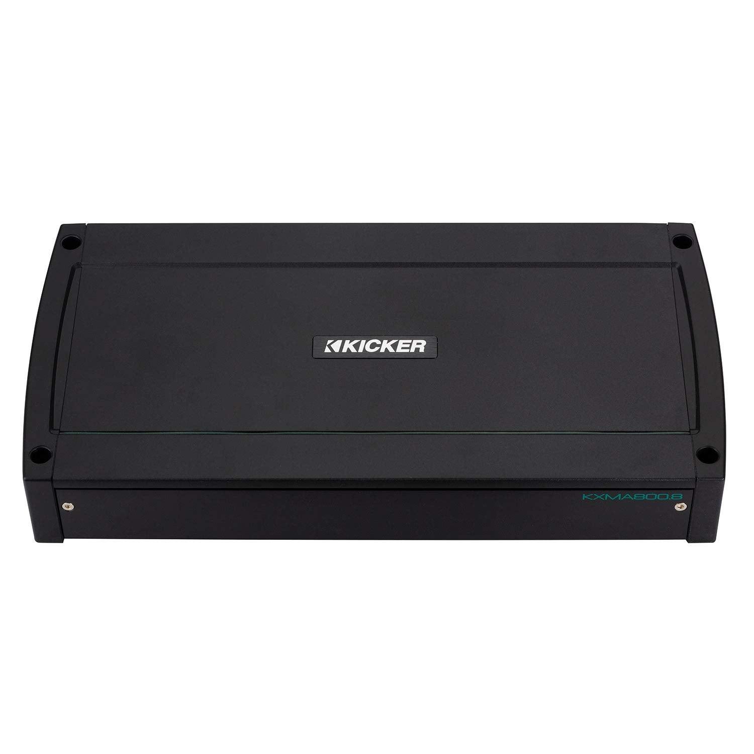 (B-STOCK) 48KXMA8008 KICKER KXMA800.8 800W RMS 8x100 8-Channel Marine Amplifier