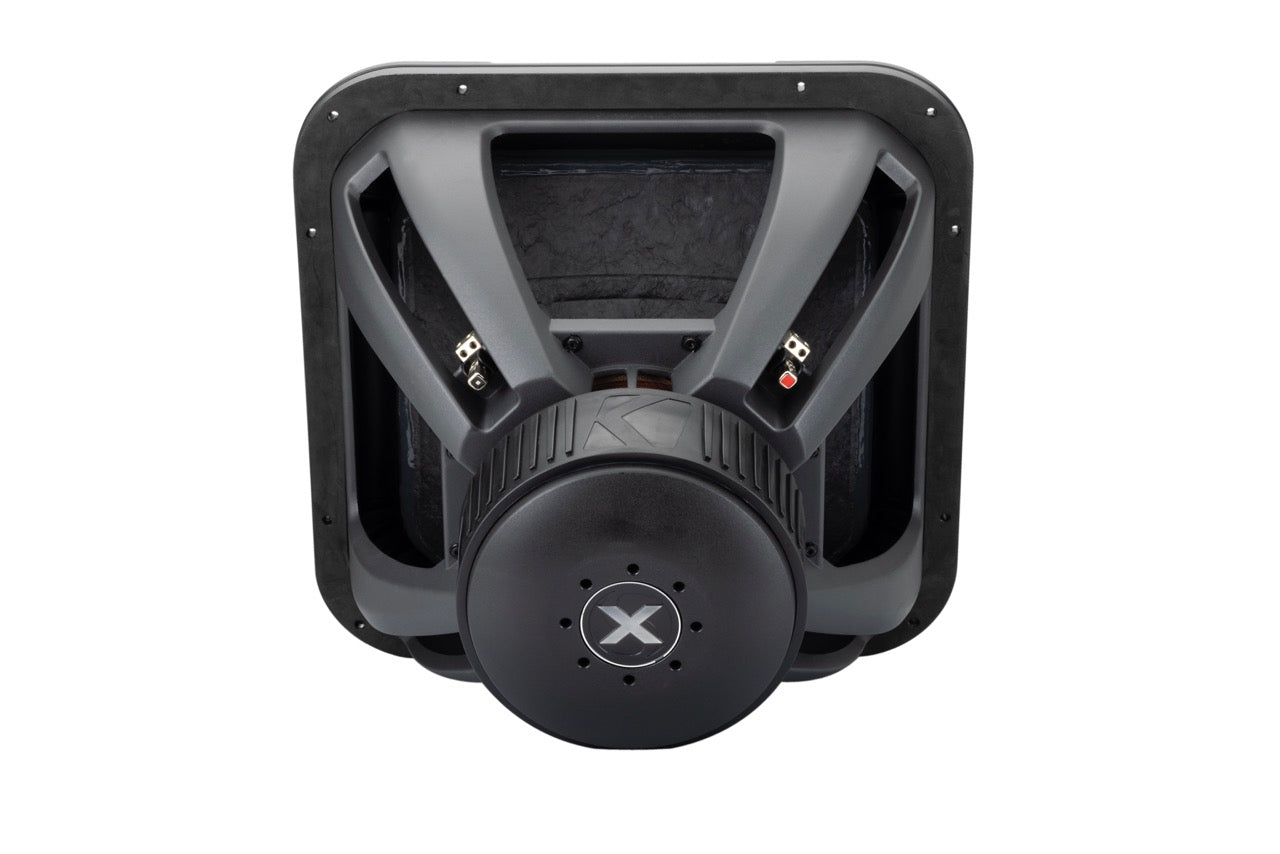 49L7X182 KICKER Solo-X 18" L7X High Excursion SPL Competition Square Subwoofer Sub 2000W RMS 2 Ohm DVC