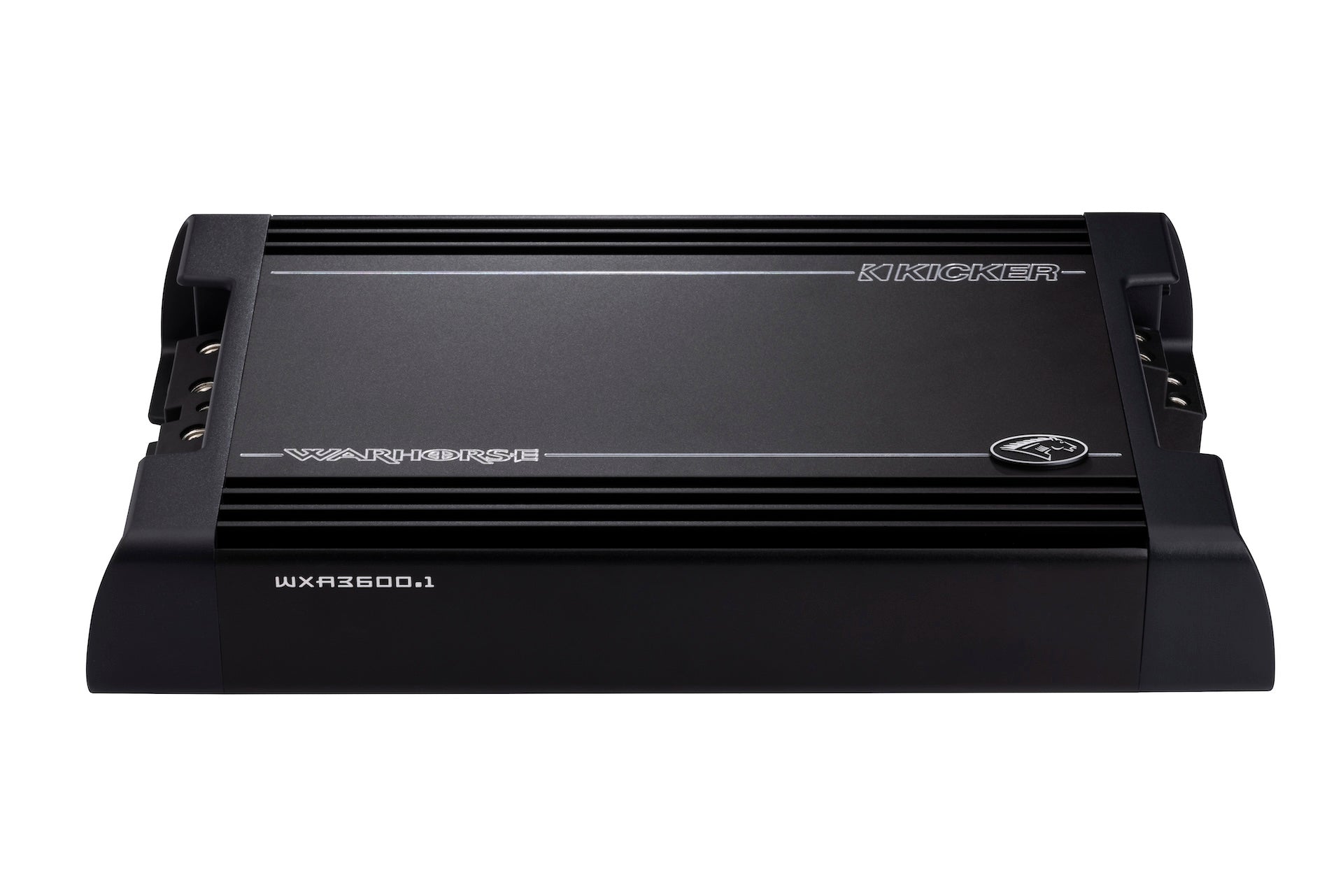 49WXA36001 KICKER Warhorse 3600.1 RMS Mono Class D Subwoofer Amplifier Car Audio 1 Ohm Stable