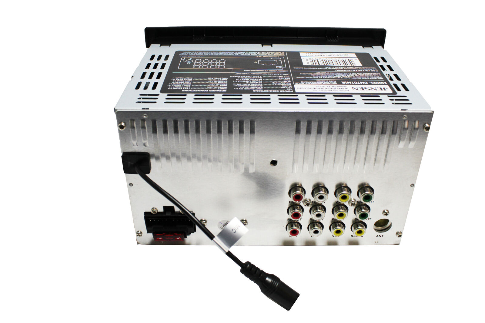 Jensen 7" 2-Din Touchscreen LCD USB Screen Mirroring Bluetooth Multimedia Radio