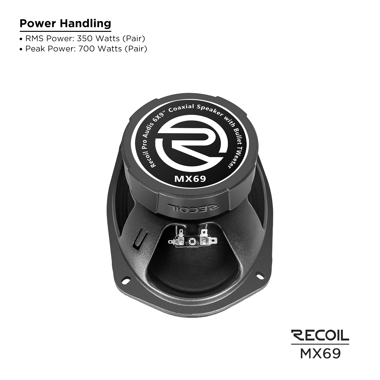 Recoil Audio MX69 Speakers product image at SMS Car Audio