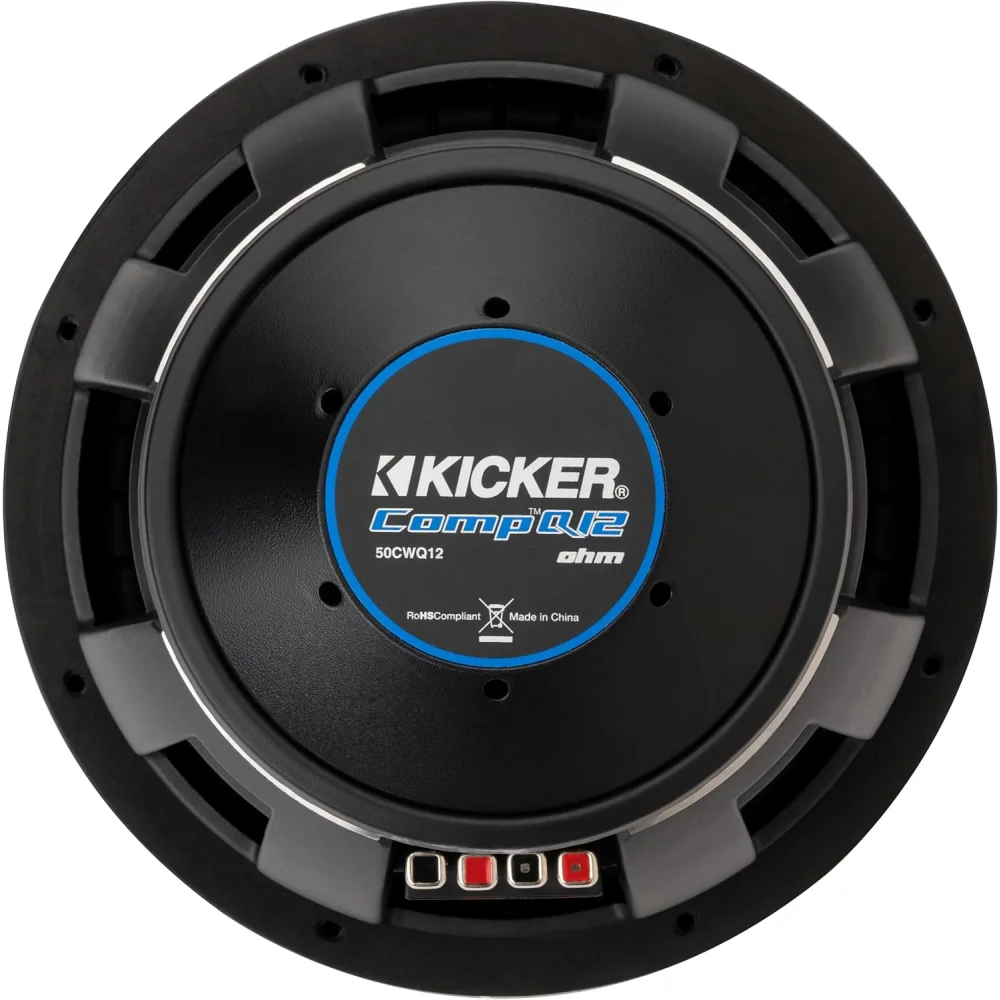 51cwq122 Kicker 12’’ Compq Q-class Subwoofer Sub 1000w Rms
