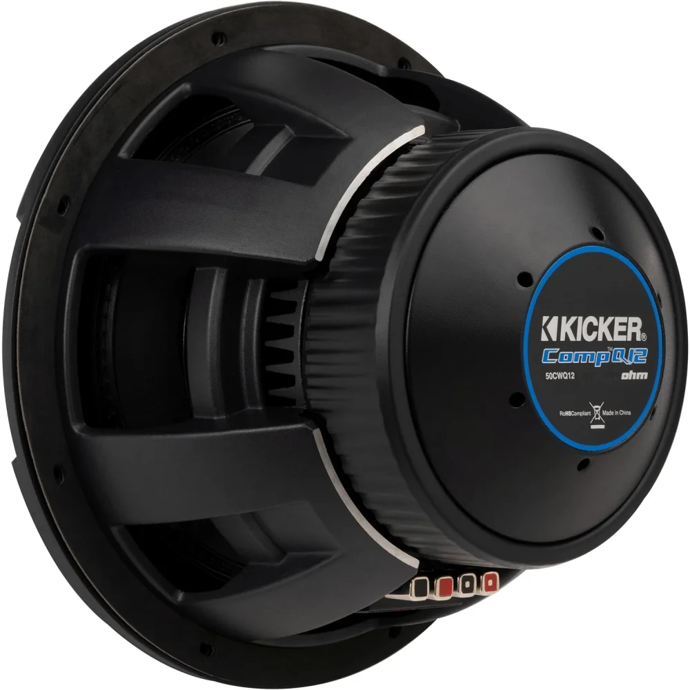 51cwq122 Kicker 12’’ Compq Q-class Subwoofer Sub 1000w Rms