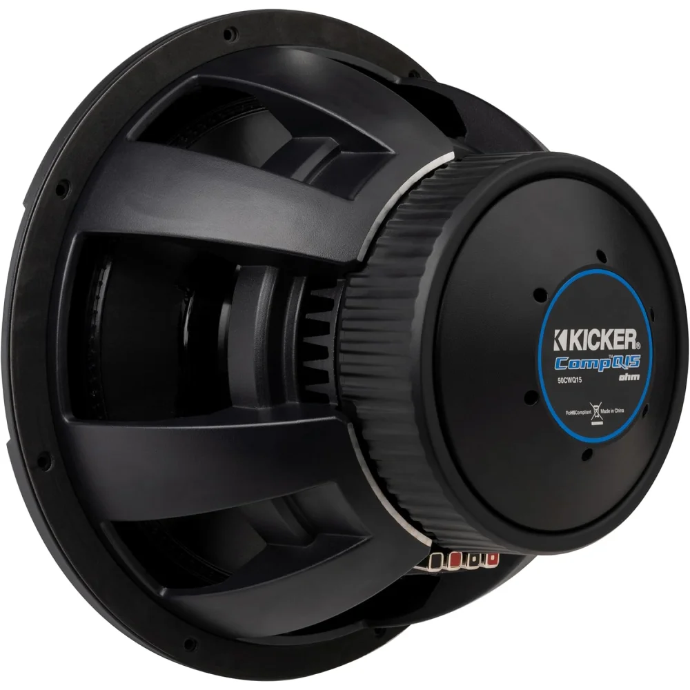 51cwq152 Kicker 15’’ Compq Q-class Subwoofer Sub 1200w Rms