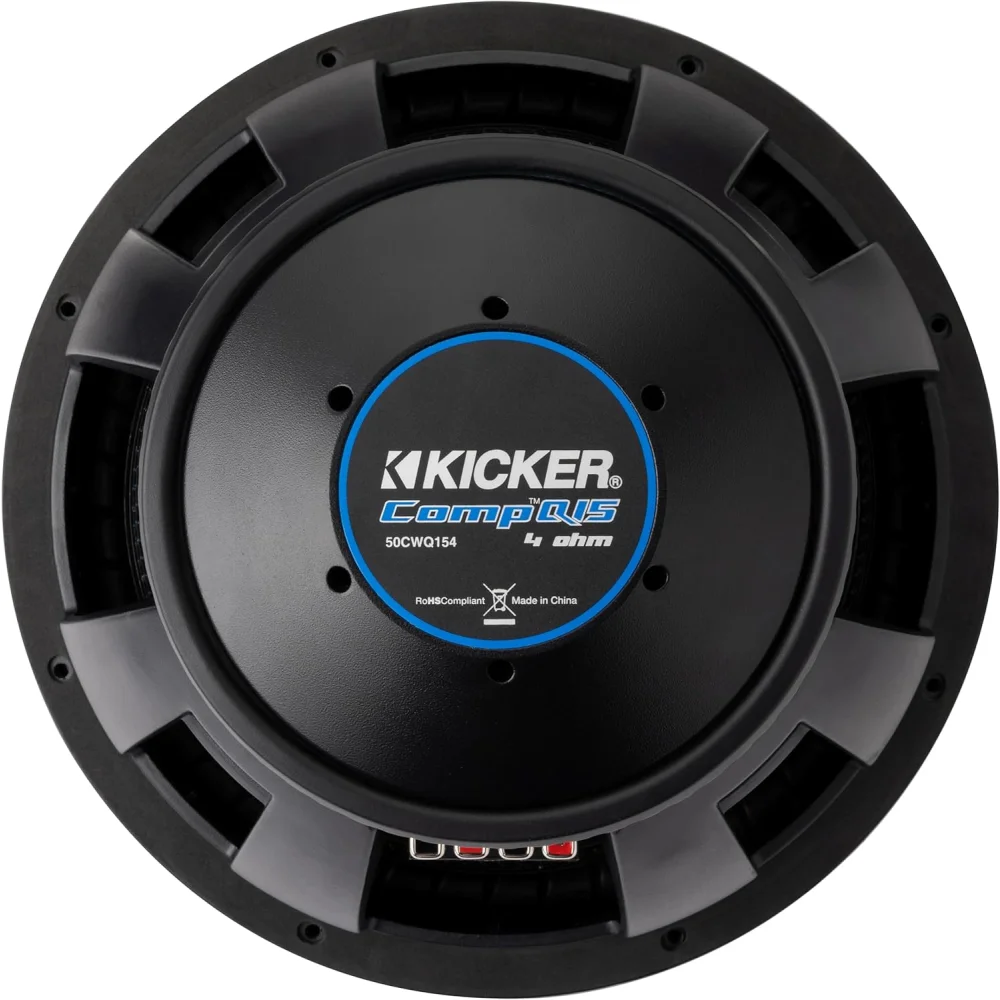 51cwq154 Kicker 15’’ Compq Q-class Subwoofer Sub 1200w Rms