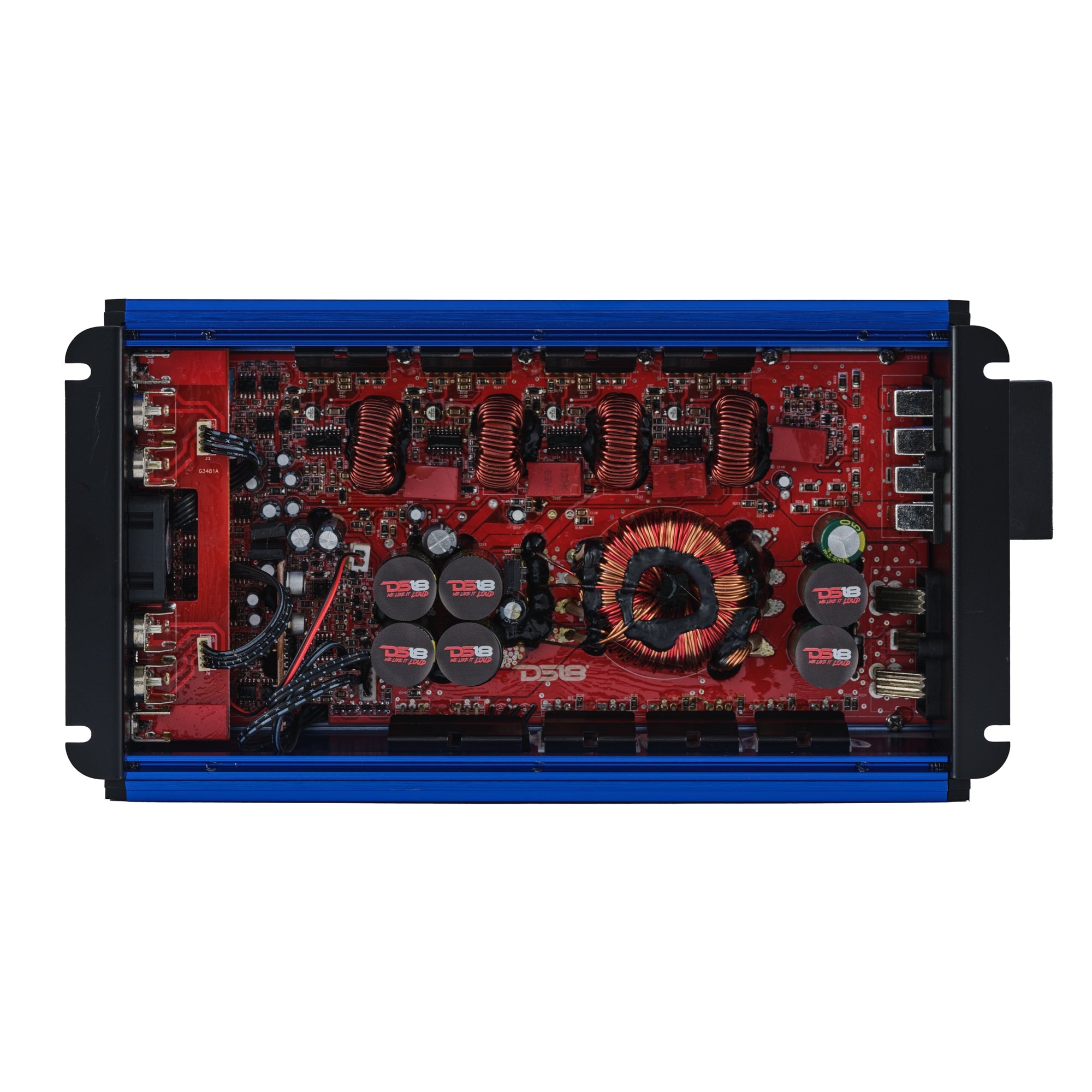 FRP Compact 4-Channel Full-Range Class-D Amplifier | 2400W RMS