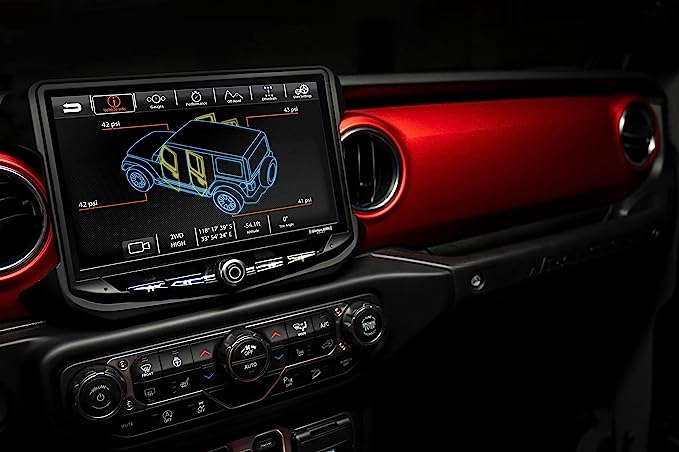 PAC Audio Stinger SRK-JW18EH Dash kit for the Stinger HEIGH10 - For 2018-2023 Jeep Wrangler JL and 2020-2023 Jeep Gladiator JT