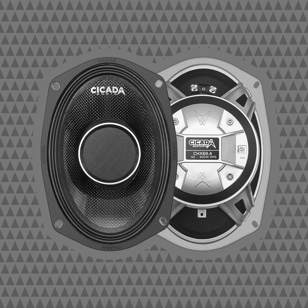 Cicada Audio CHX69 6x9-inch Pro Coaxial Horn speakers