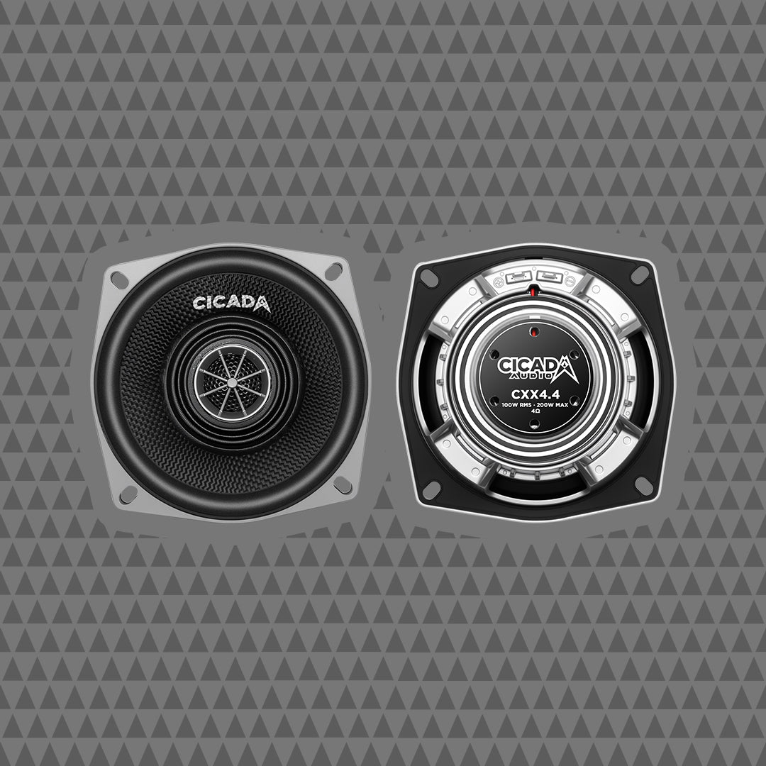 Cicada Audio CXX4 4-inch Pro Coaxial speakers