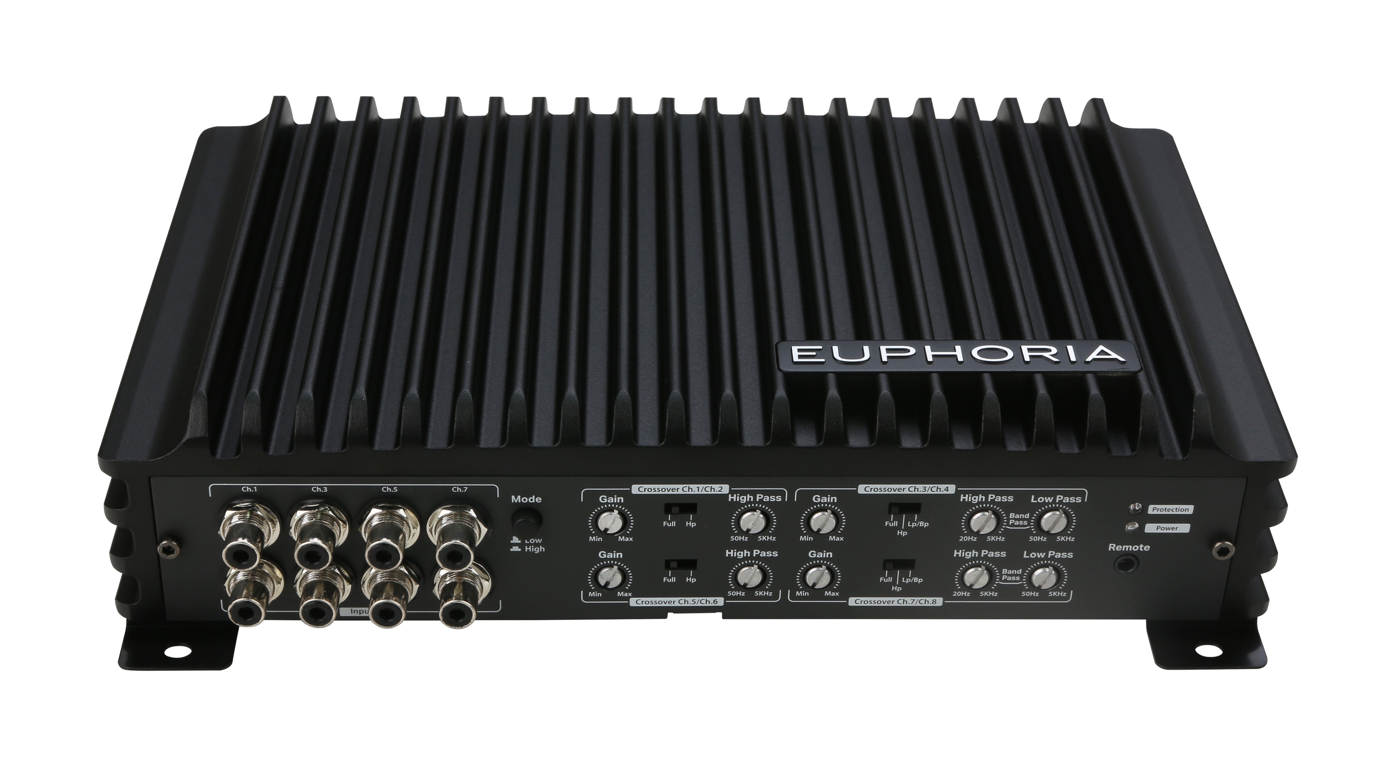 EUPHORIA EA8.1200 : 8-channel Class D amplifier