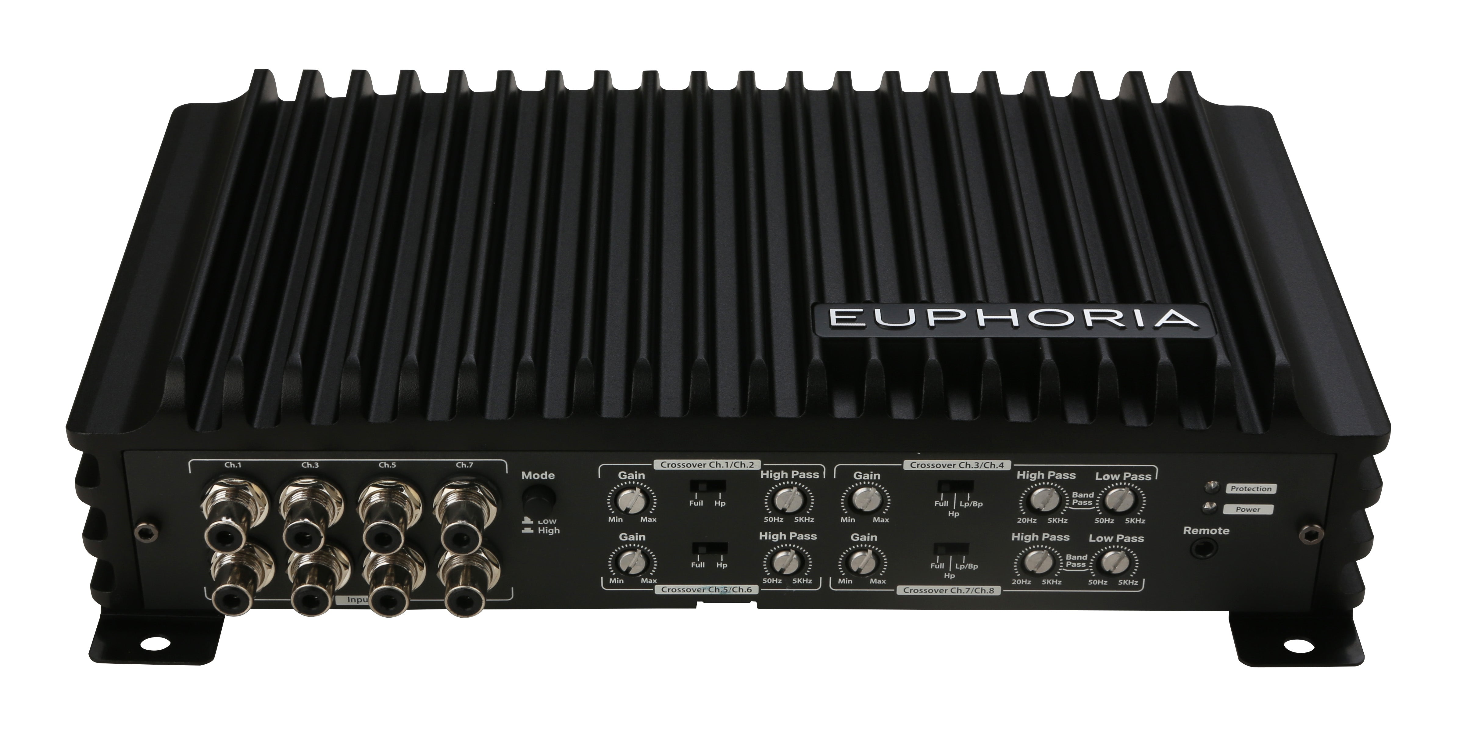 EUPHORIA EA8.600 : 8-channel Class D amplifier