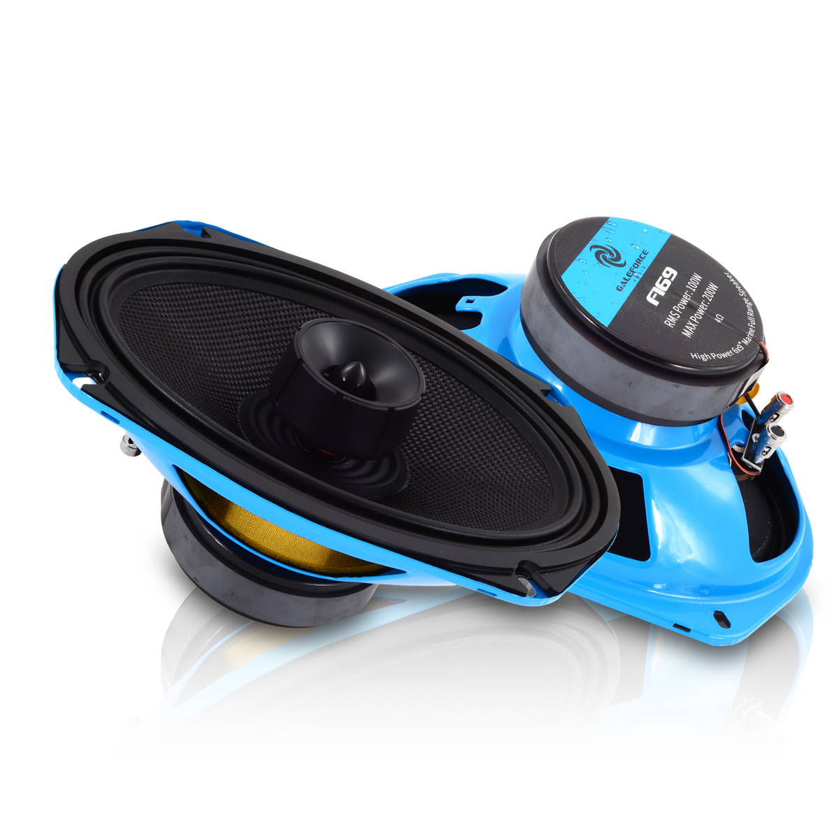 Gale Force Audio F1 6x9-inch waterproof motorcycle speakers