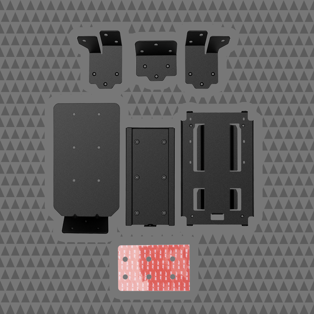 Cicada Audio HDBAGAR 2014+ Harley-Davidson saddlebag amplifier mounting rack