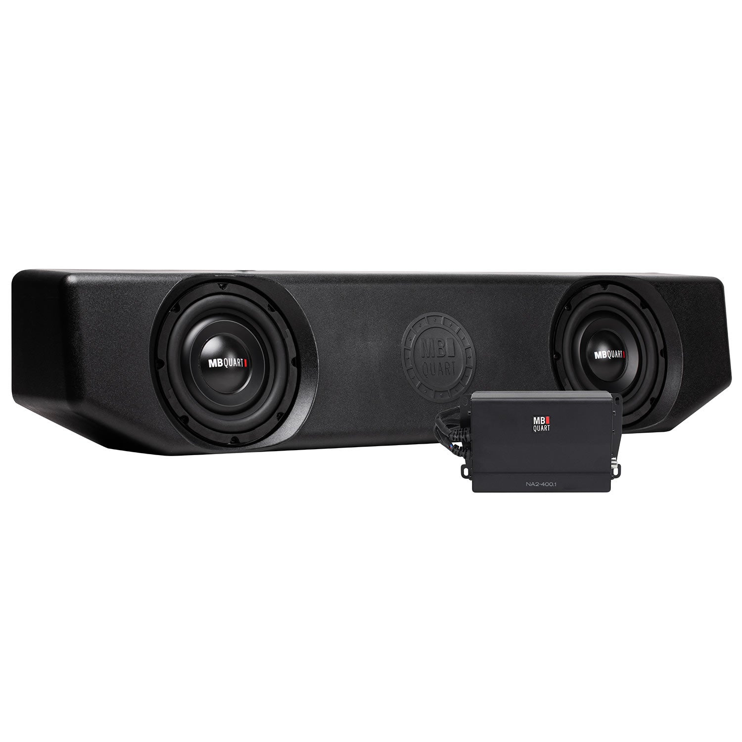 MBQJT-SUBA-1 400 Watt Jeep® Gladiator (JT) Tuned Dual Subwoofers System – MOPAR Part #: 68727430AA