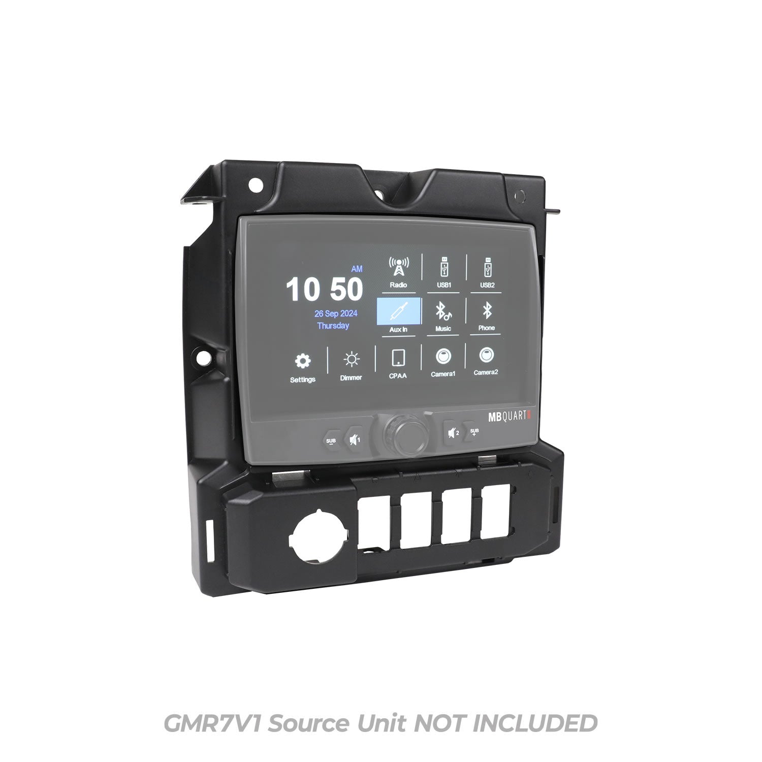 MBQS-RADM-1 Polaris Slingshot Tuned GMR-7V1 Source Unit Installation Kit