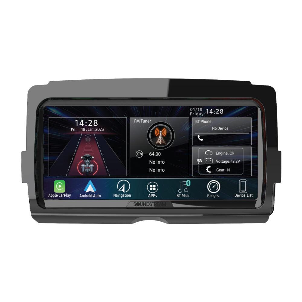 Soundstream Reserve V2 Harley-Davidson Plug-and-Play Head Unit front view