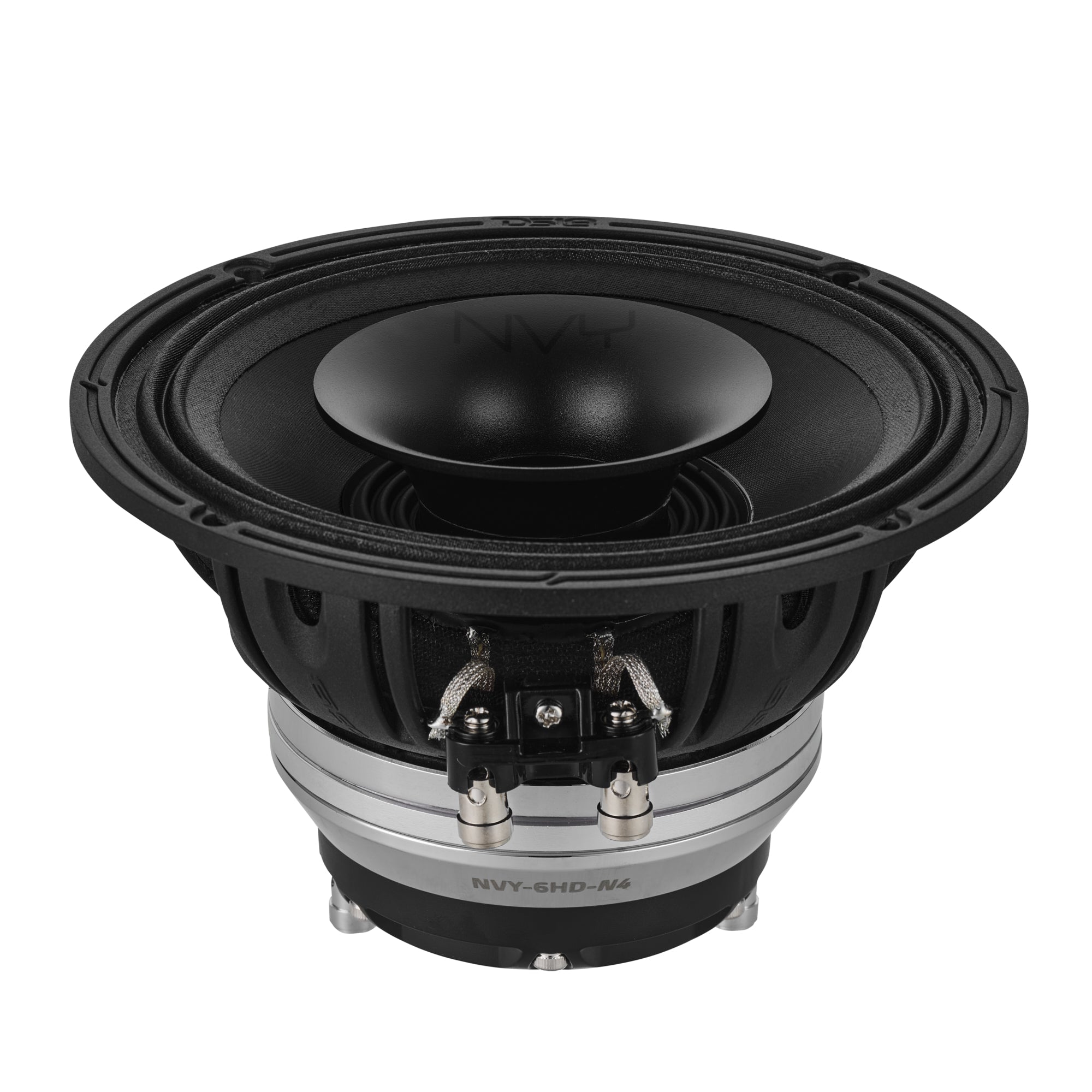 NVY 6.5” Water-Resistant Hybrid Loudspeaker With Titanium Compression Driver and Neodymium Magnet | 250W RMS 4-Ohm