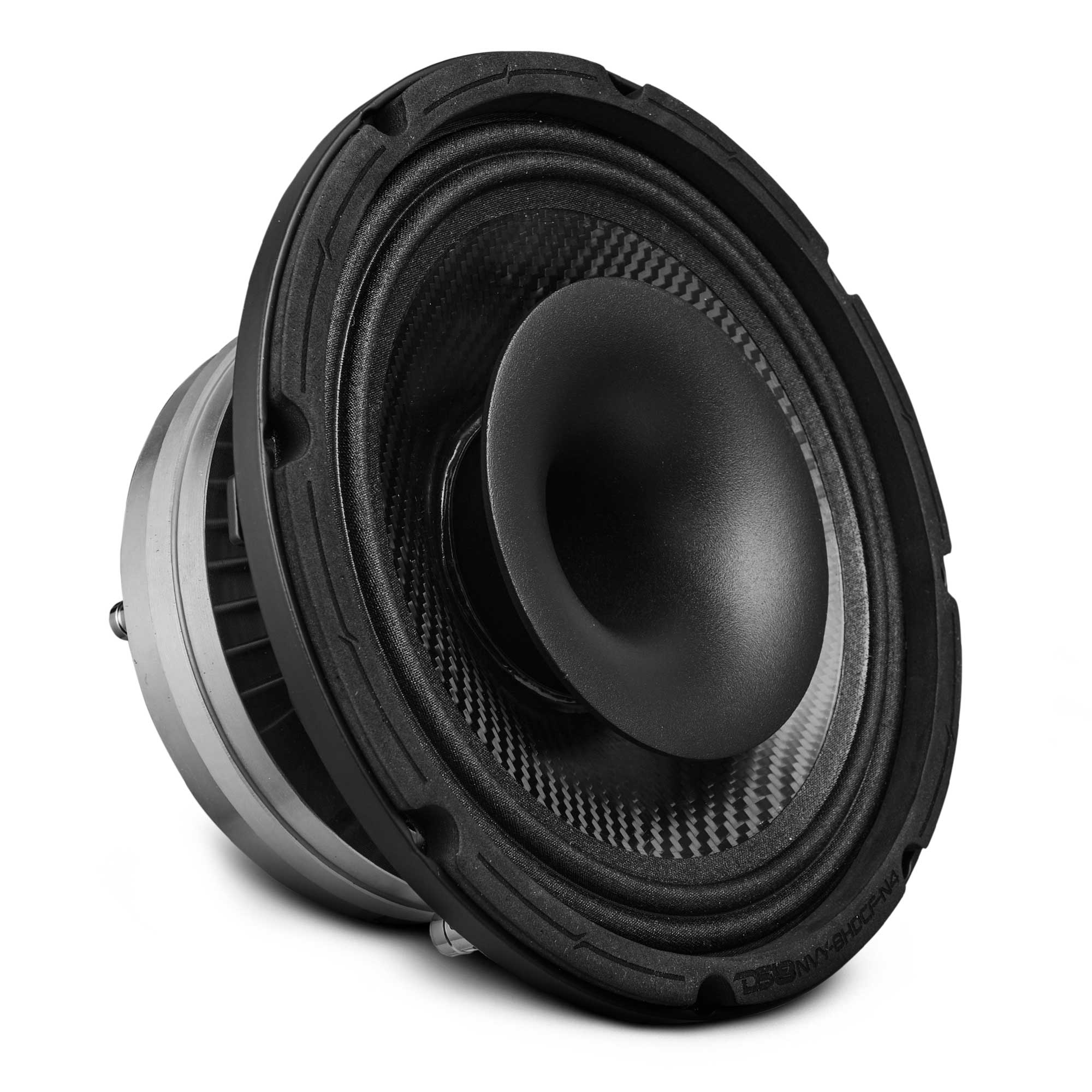 NVY 8" Water Resistant Carbon Fiber Cone Hybrid Loudspeaker with 3" VC Compression Driver and Neodymium Magnet | 400W RMS 8-Ohm