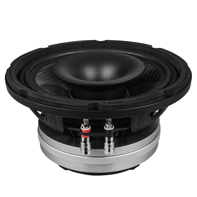 NVY 8" Water Resistant Carbon Fiber Cone Hybrid Loudspeaker with 3" VC Compression Driver and Neodymium Magnet | 400W RMS 4-Ohm