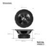 Recoil Audio PMB65.4 6.5-Inch Pro Midbass Speaker