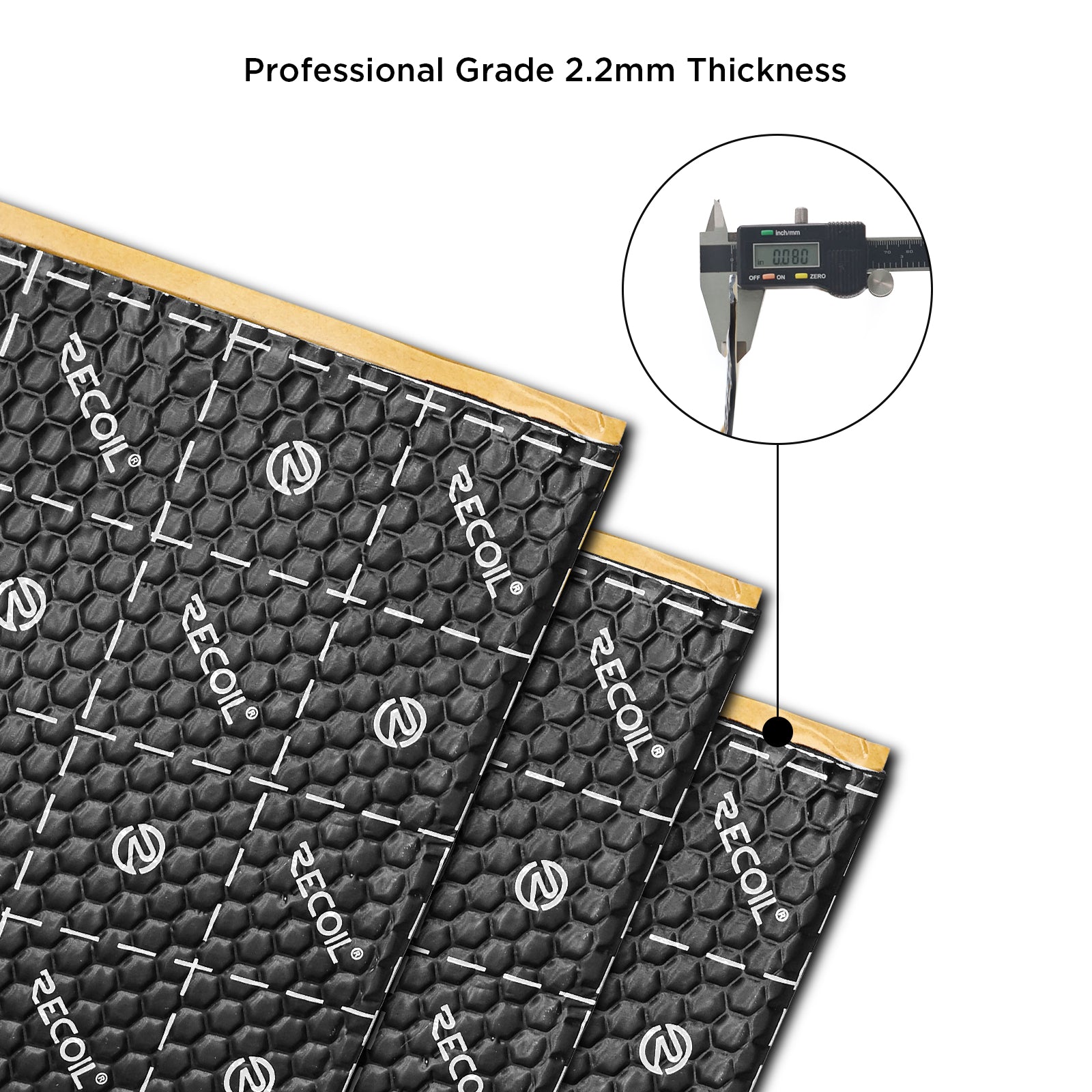 Recoil Audio PMBK Foil-Backed Butyl Sound Deadening Kit