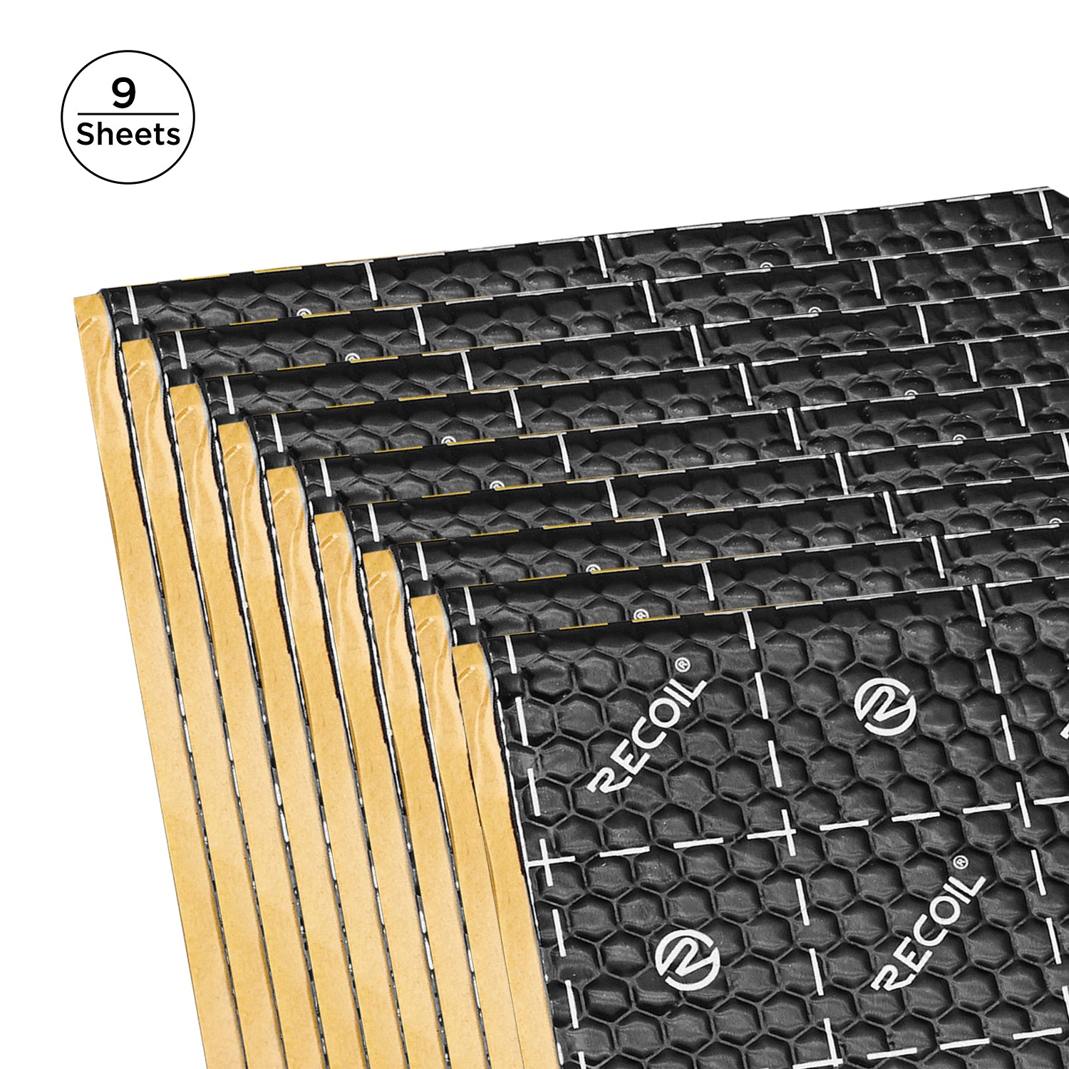 Recoil Audio PMBK Foil-Backed Butyl Sound Deadening Kit