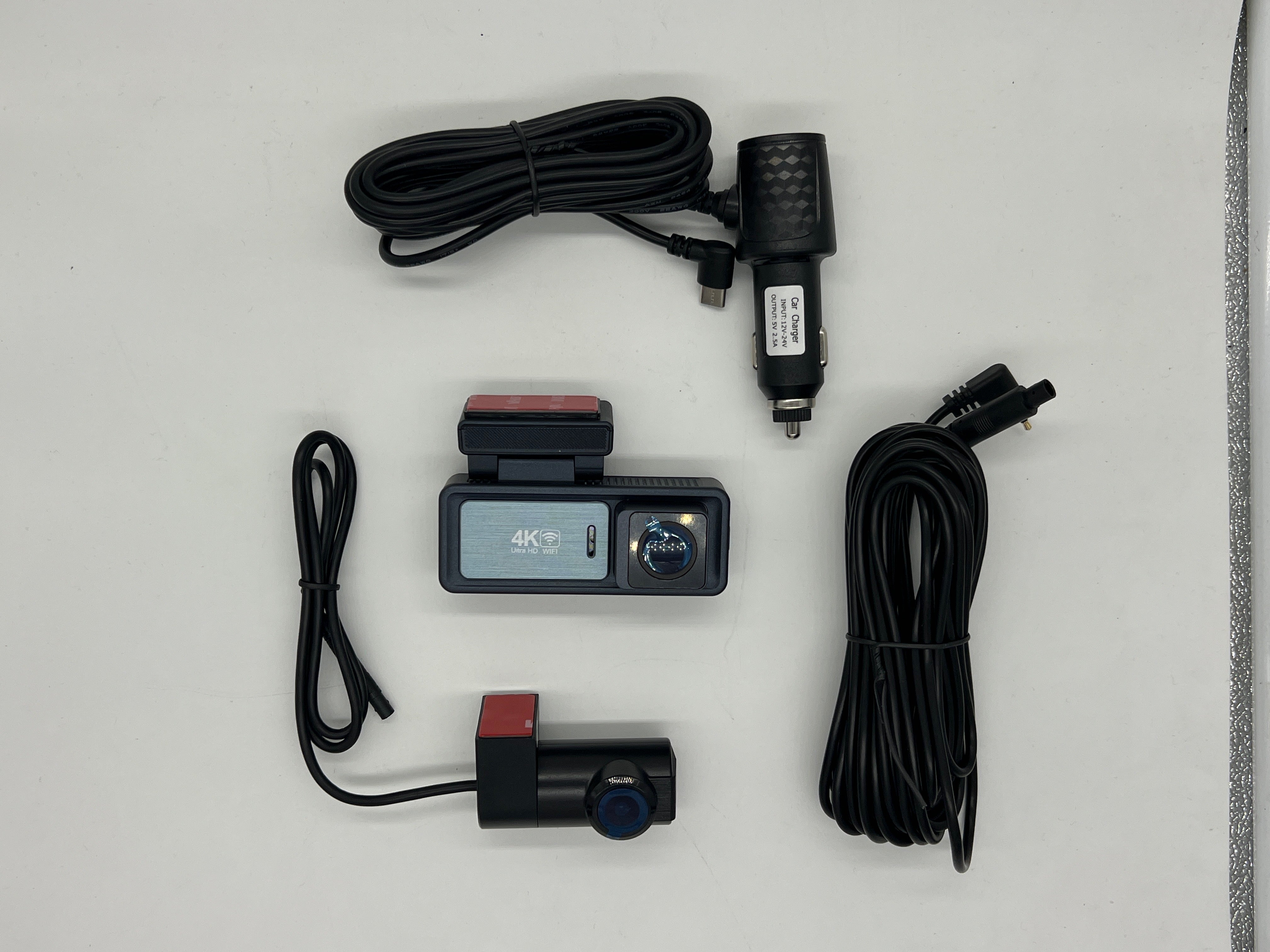 GCH DASHCAM-PRO | Ultra-Compact 4K Dual-Camera Dash Cam