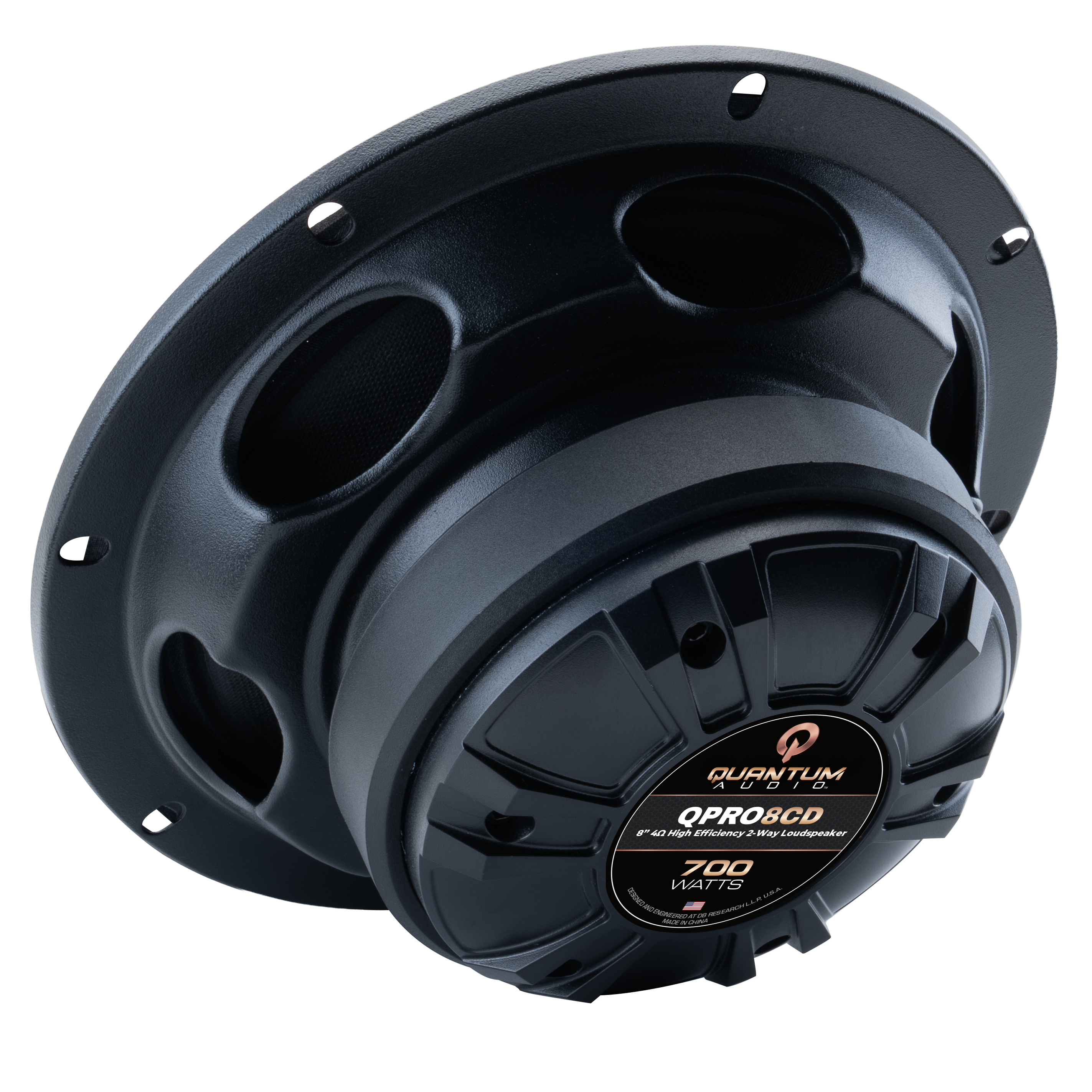 QUANTUM AUDIO QPRO8CD : 8" PRO Audio Loudspeaker Compression Horn Loaded (1 Pair)