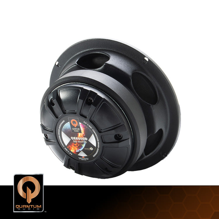 QSX65CD : 6.5" 2-way Loudspeaker Compression Horn Loaded (2 Pair) Bundle With Recoil RL 880.4 Sale