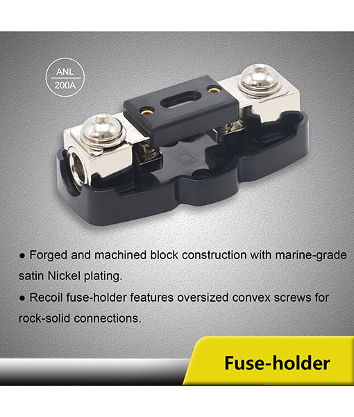 RCK0D - Complete 0 AWG Dual Amp Installation Kit