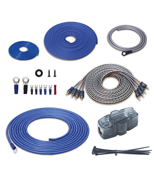 RCK44 - 4 AWG 4-Channel Complete Amplifier Wiring Kit