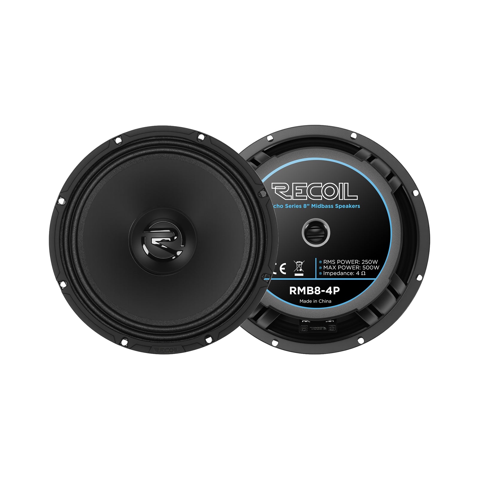 Recoil Audio RMB8-4P 8-Inch Pro Midbass Speaker
