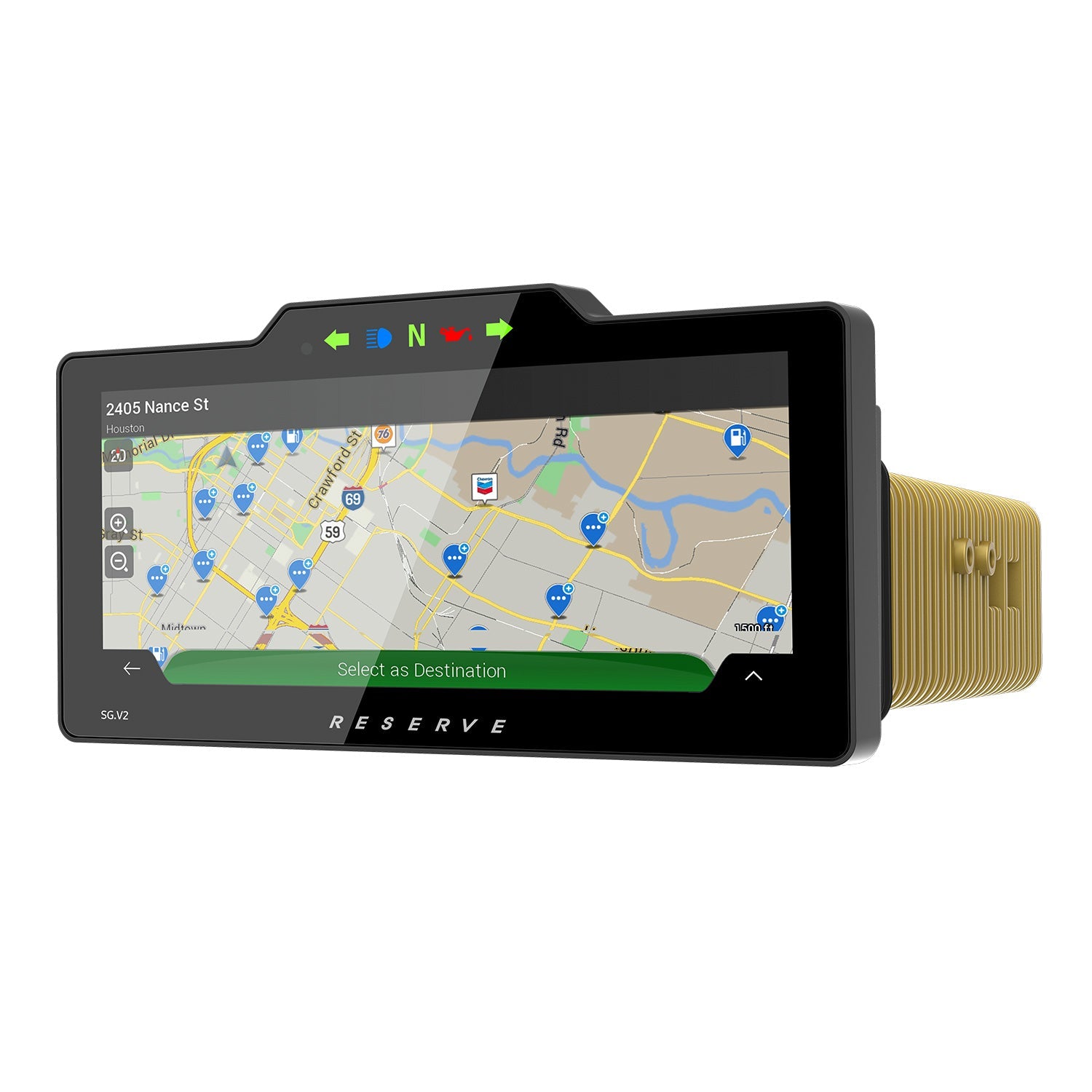 Soundstream Reserve SG-V2 Street Glide Head Unit connection view