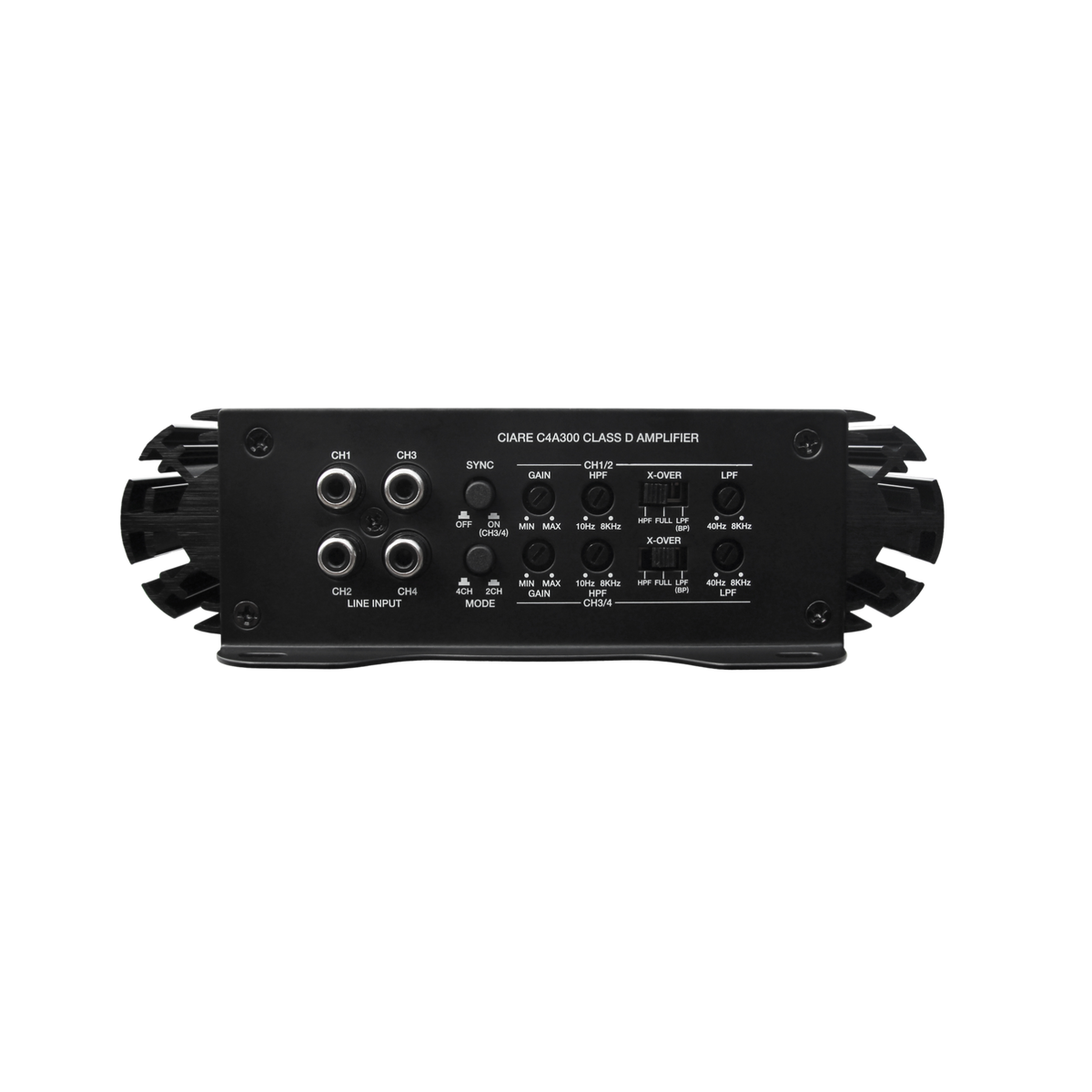 Ciare C4A300 4-channel Class D amplifier