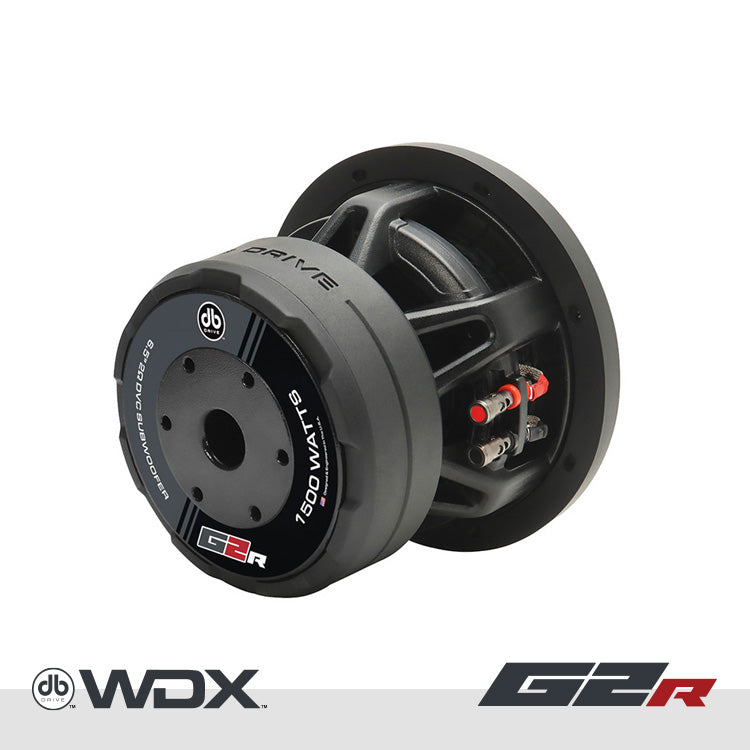 WDX6.5G2R.4 : 6.5 in. Dual 4-Ohm Subwoofer CLOSEOUT (PAIR)